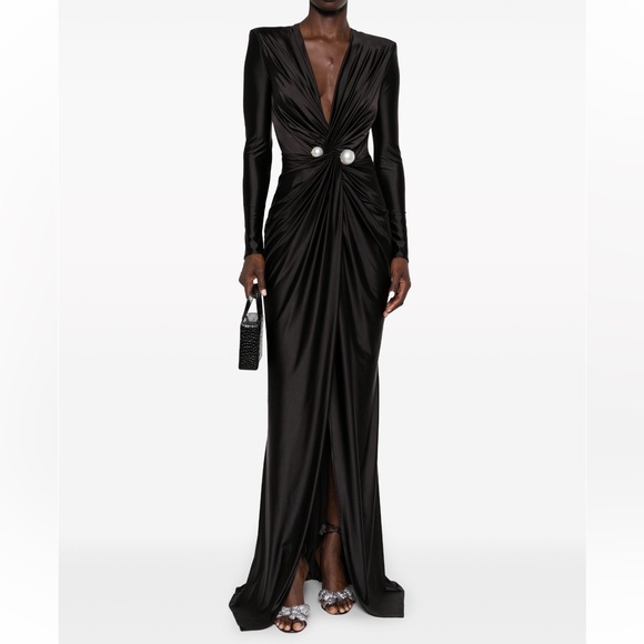 REVOLVE Dresses & Skirts - Elisabetta Franchi Pearl Maxi Dress